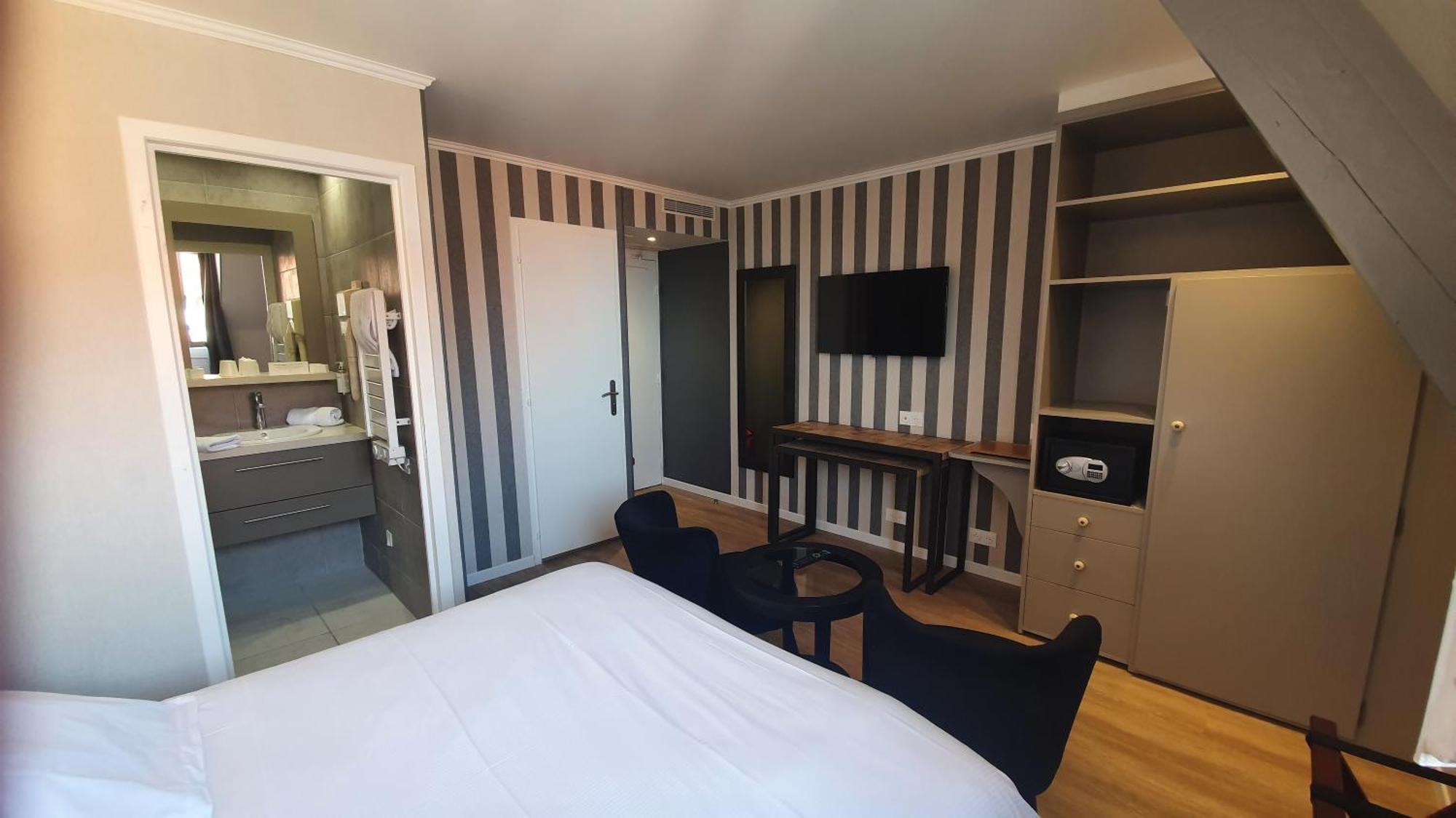 Le Trophee Boutique Hotel Spa- La Loggia Appart'Hotel Deauville Kamer foto