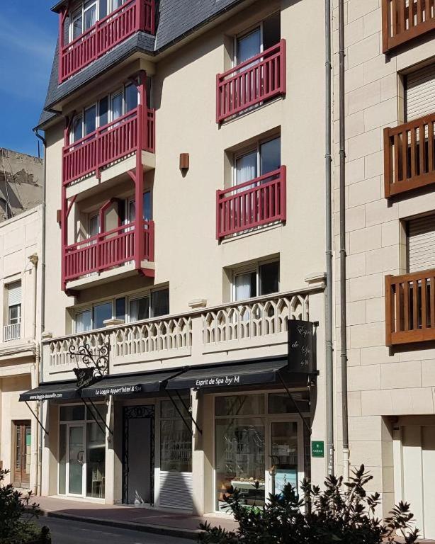 Le Trophee Boutique Hotel Spa- La Loggia Appart'Hotel Deauville Buitenkant foto